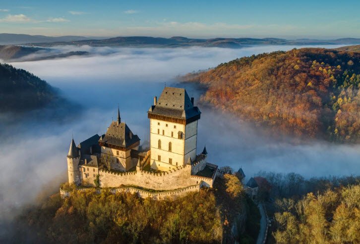 Rokštejn Castle, Czechia, Czech Republic (Czechia)